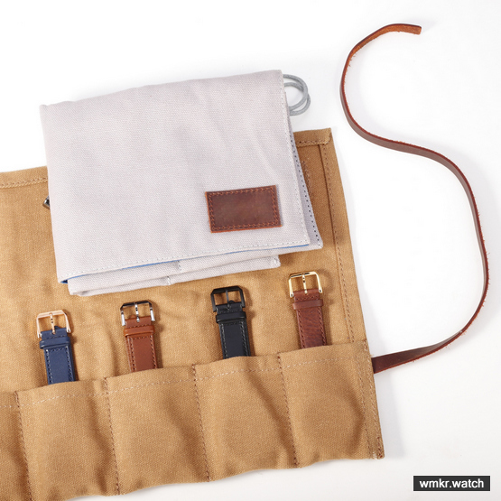 travel leather pouch for watches